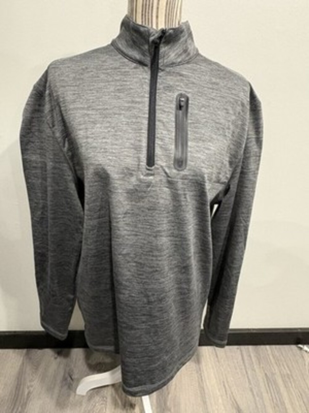 Pebble Beach Men’s Golf Shirt Size Medium 1/4 Zi